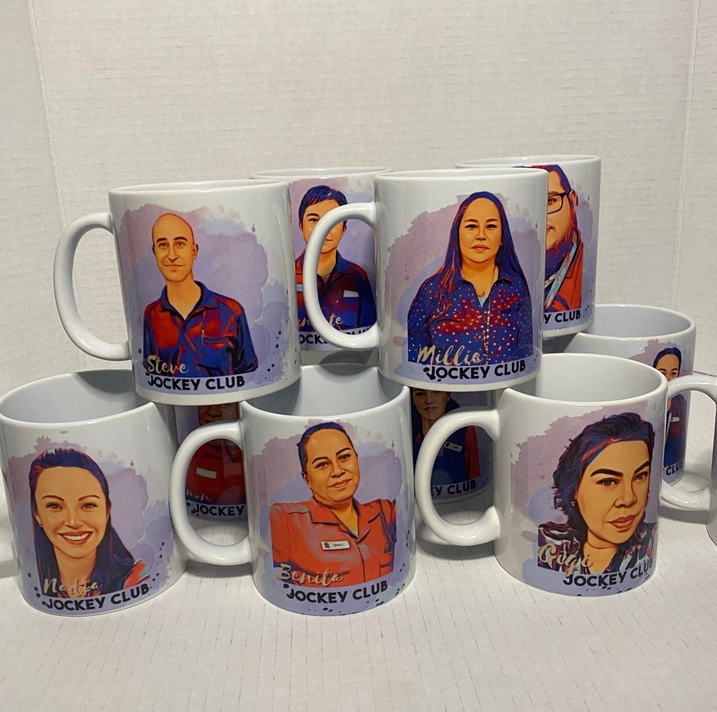 personalized mugs with photos and names | turn your photos into CARTOONS | upload your photo
