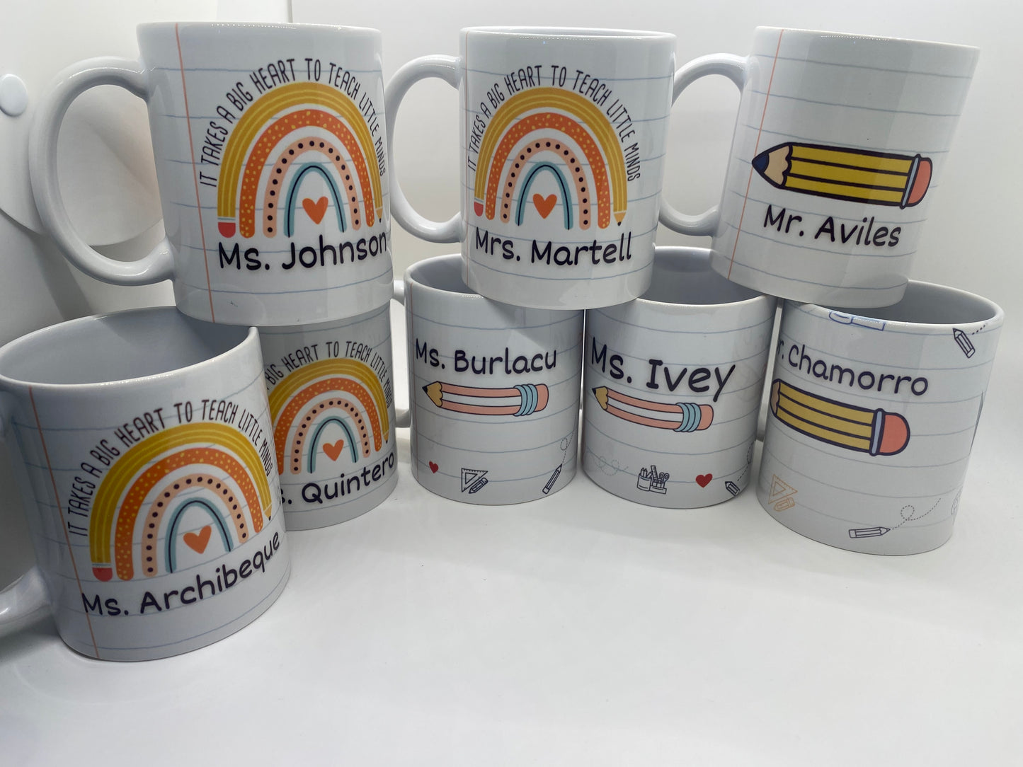 Coffee mugs for teachers | teacher appreciation gifts | personalized gifts for teachers | coffee mug