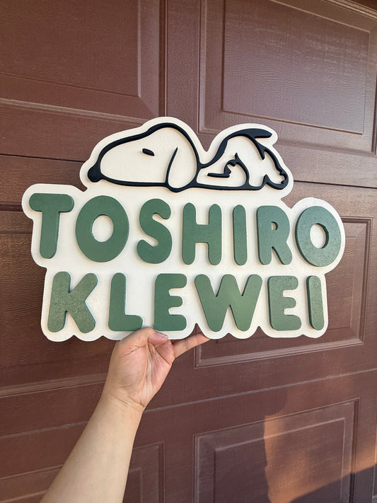 CUSTOM Nursery wood sign | nursery wall decor | custom name sign | kids room decor